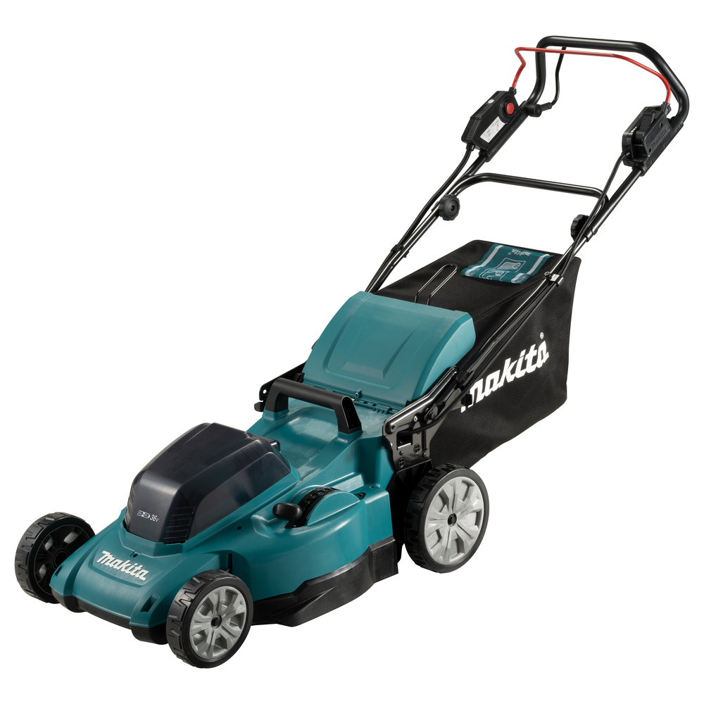Tondeuse 36 V => 2 x 18 V Li-Ion 5 Ah - MAKITA - DLM481CT2