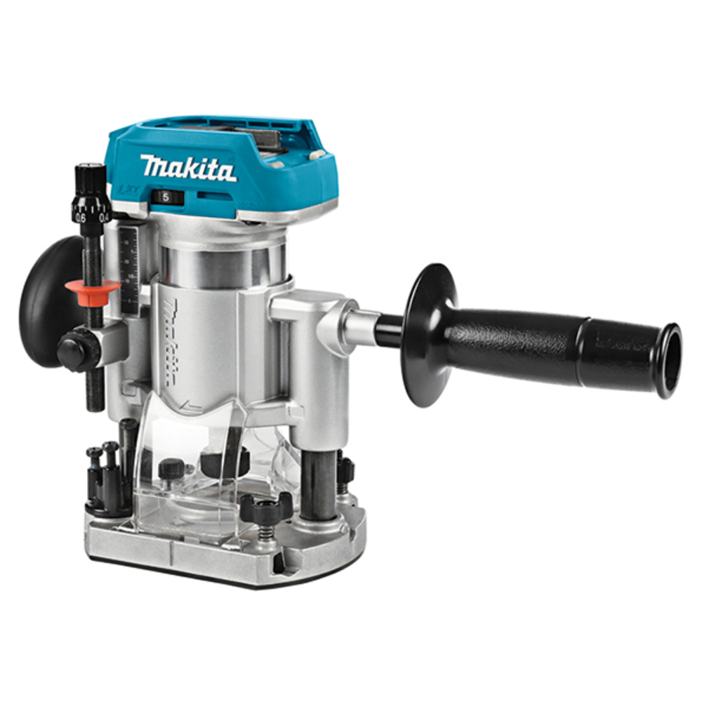 DEFONCEUSE AFFLEUREUSE PLAQUE DE PLÂTRE D8 MM AVEC BATTERIE - MAKITA - DRT50RTJX3