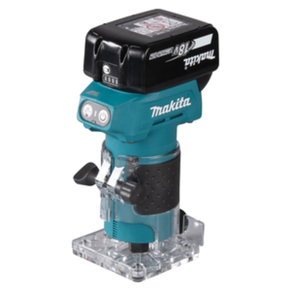 Affleureuse LXT 18 V Li-Ion - D6 mm - 3 Ah - MAKITA - DRT52SF