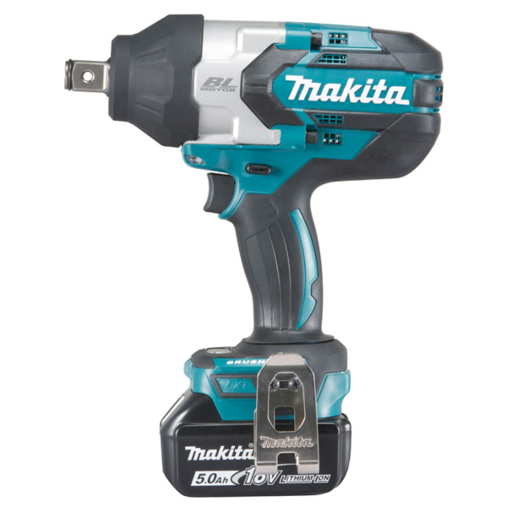 Boulonneuse à chocs sans fil 18 V 5 Ah 1050 Nm - MAKITA - DTW1001RTJ