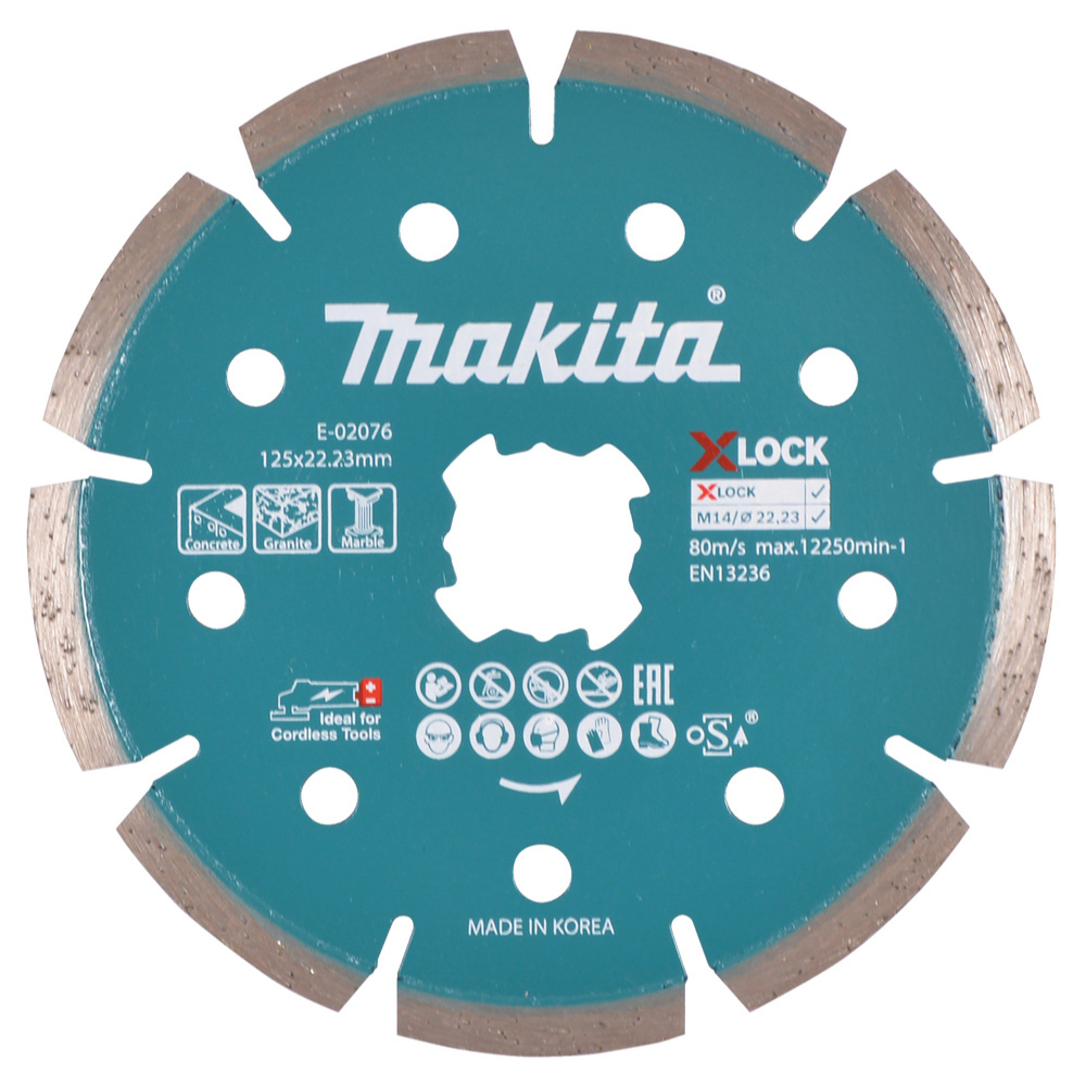DISQUE DIAMANT X- LOCK 125 - MAKITA - E-02076