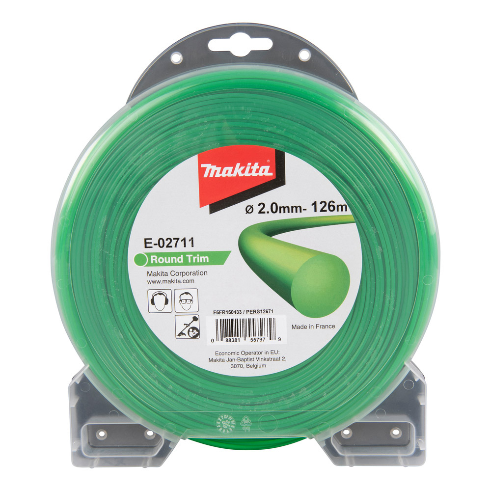 FIL ROND ROUND TRIM 2MM x 126M - MAKITA - E-02711