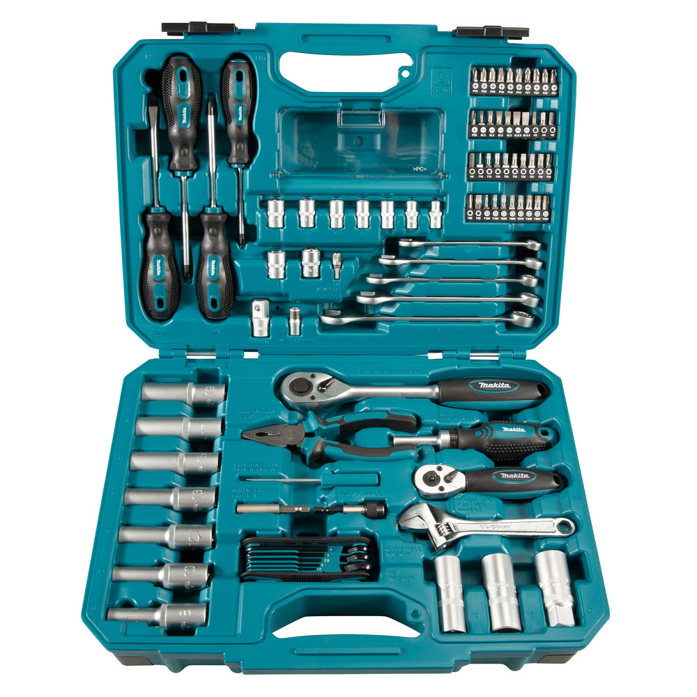 COFFRET OUTILLAGE À MAIN 87 PCS - MAKITA - E-08458