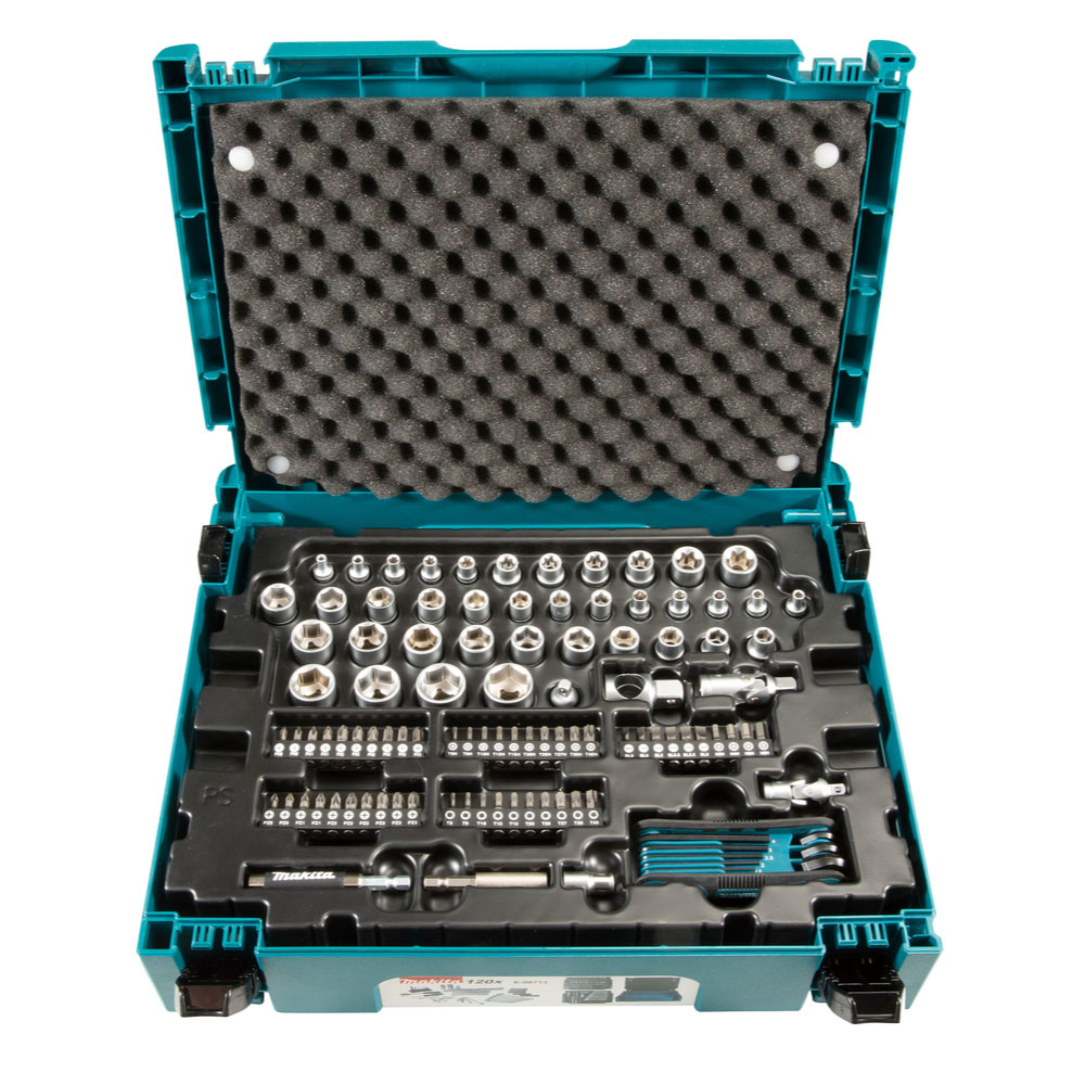 COFFRET MAKPAC OUTILLAGE À MAIN 120 PCS - MAKITA - E-08713