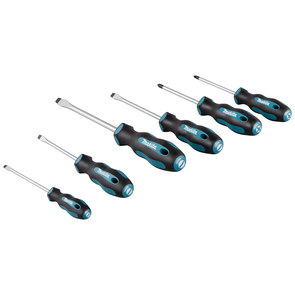 JEU DE TOURNEVIS 4SL+2PH MAKITA - E10506