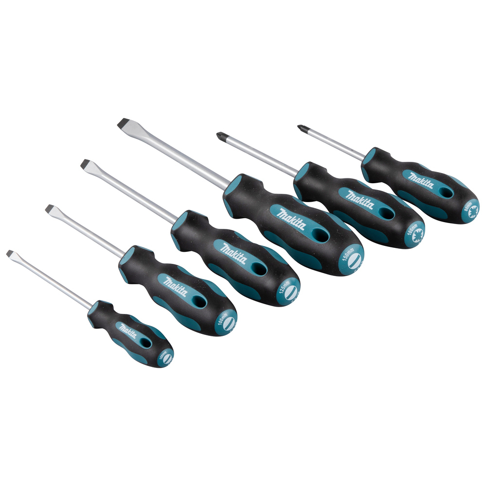 JEU DE TOURNEVIS 4SL+2PZ - MAKITA - E-10512