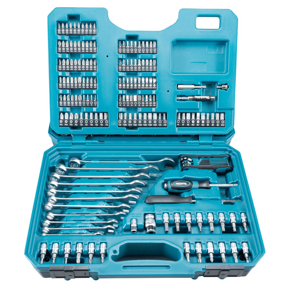 Coffret outils à main 221 pièces - MAKITA - E-10883