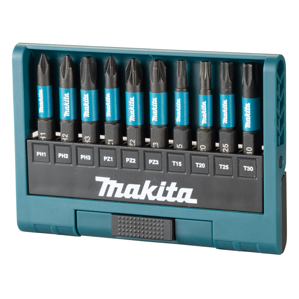 Coffret 10 d'embouts 50 mm IMPACT BLACK - MAKITA - E-12011