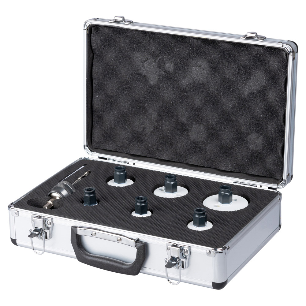 COFFRET SCIES CLOCHES EZYCHANGE BI-METAL 6 DIAM - MAKITA - E-12326