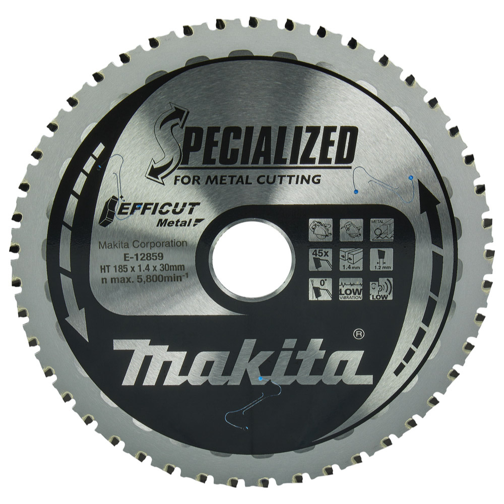 LAME CARB METAL EFFICUT 185X30MM 45D - MAKITA - E-12859