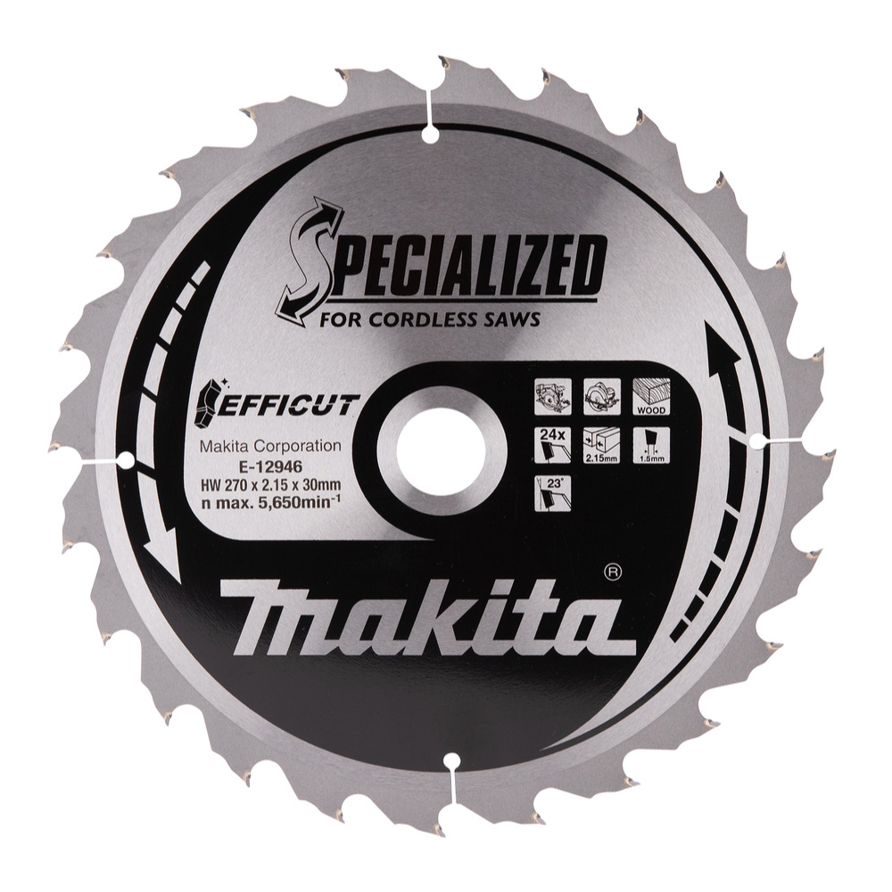 LAME CARB EFFICUT 270X30MM 24D - MAKITA - E-12946