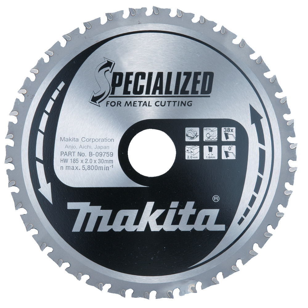 LAME CARB TOLES MINCES EFFICUT 185X30MM 38D - MAKITA - E-14299