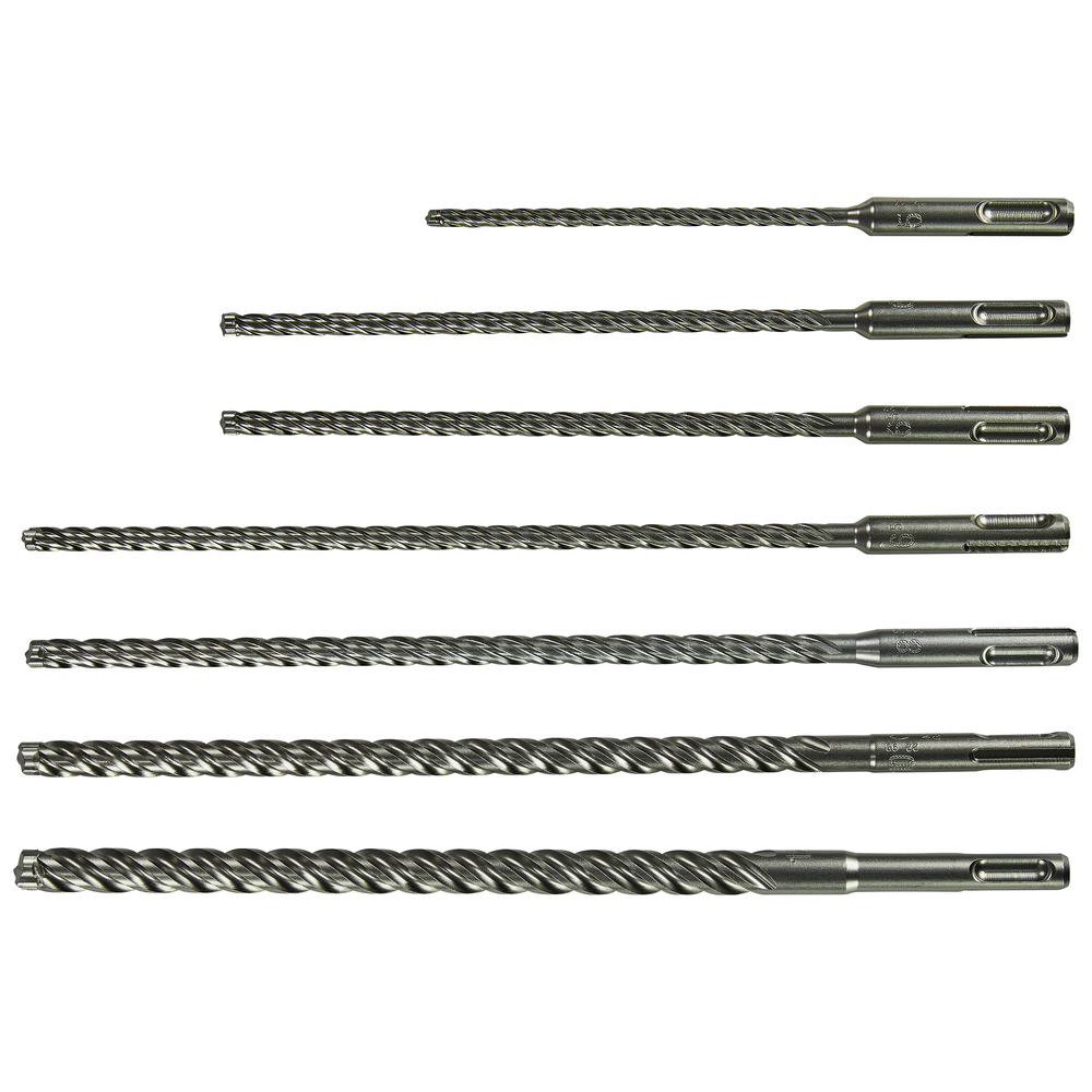 COFFRET 7 FORETS SDS-PLUS NEMESIS II (LONGS) MAKITA - E14906