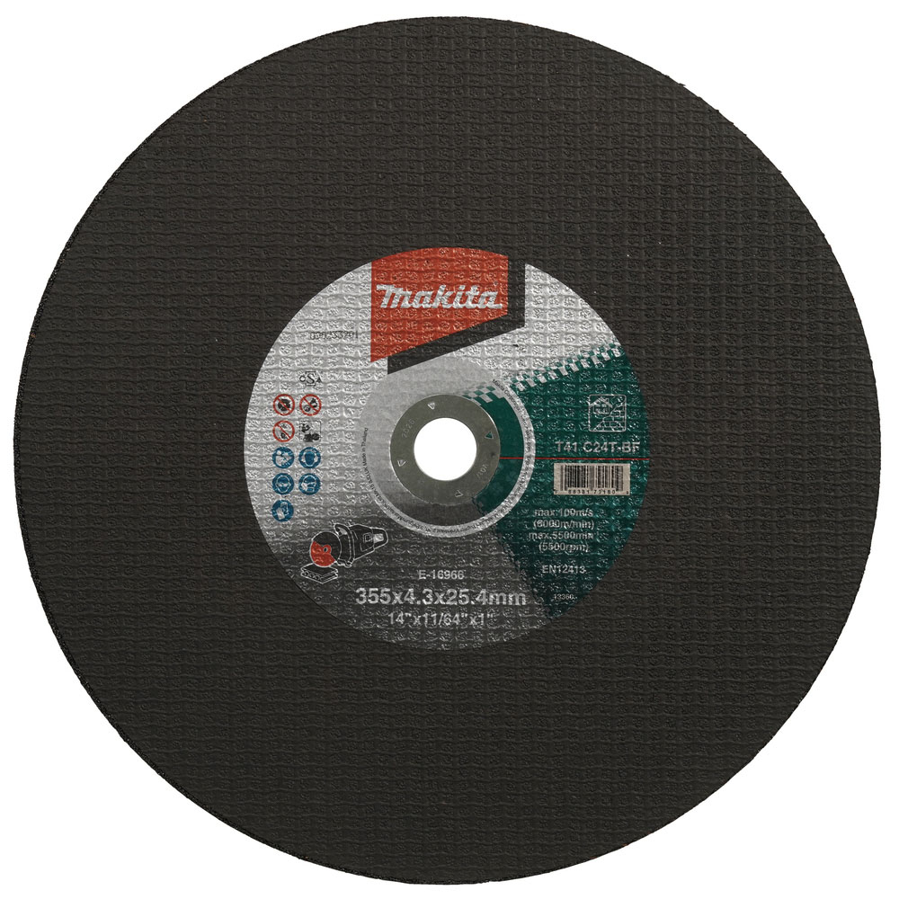 DISQUE A TRONC MATERIAUX C24T 355x4,3 - MAKITA - E-16966-5