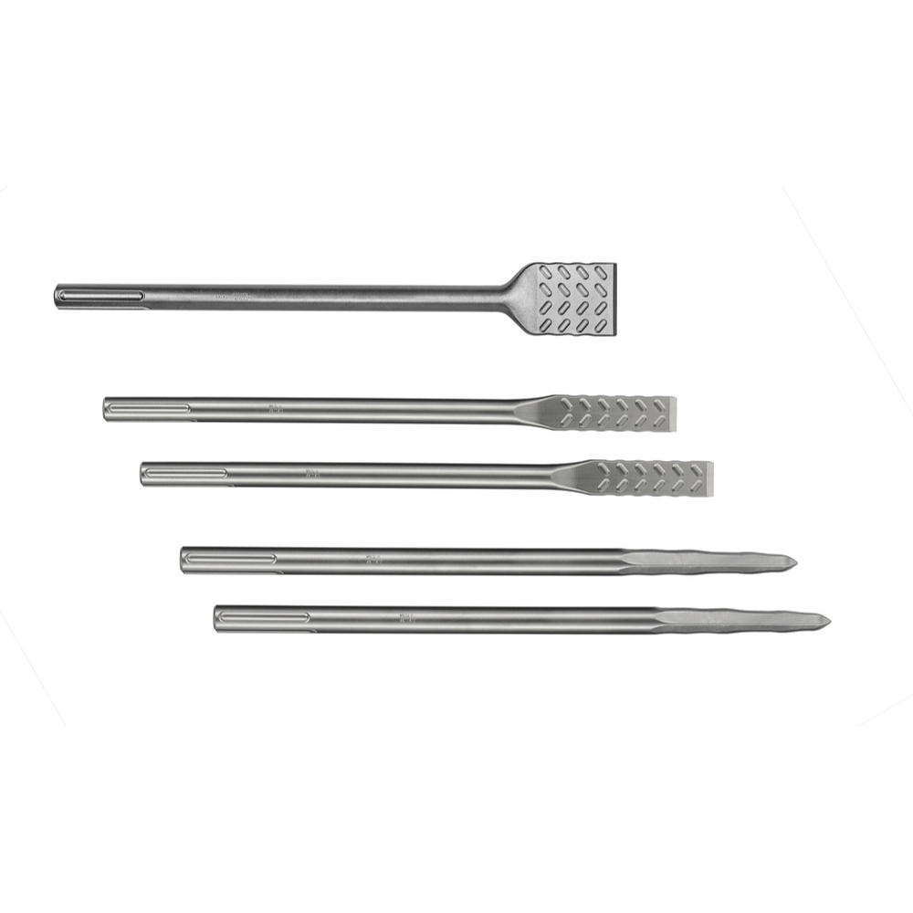PACK DE 5 BURINS PREMIUM SDS-MAX - MAKITA - E-20236