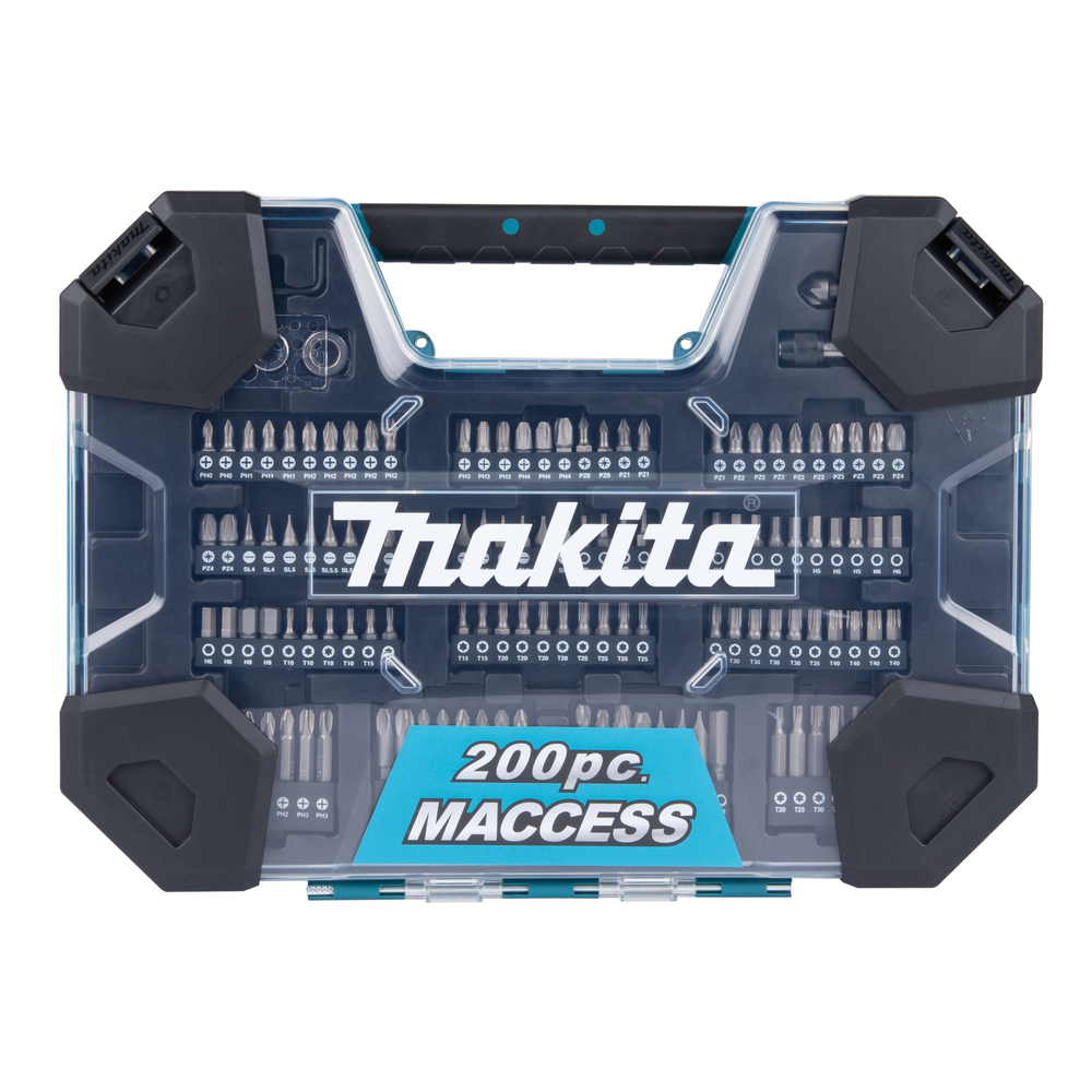 Coffret 200 Accessoires MACCESS - MAKITA - E-22610