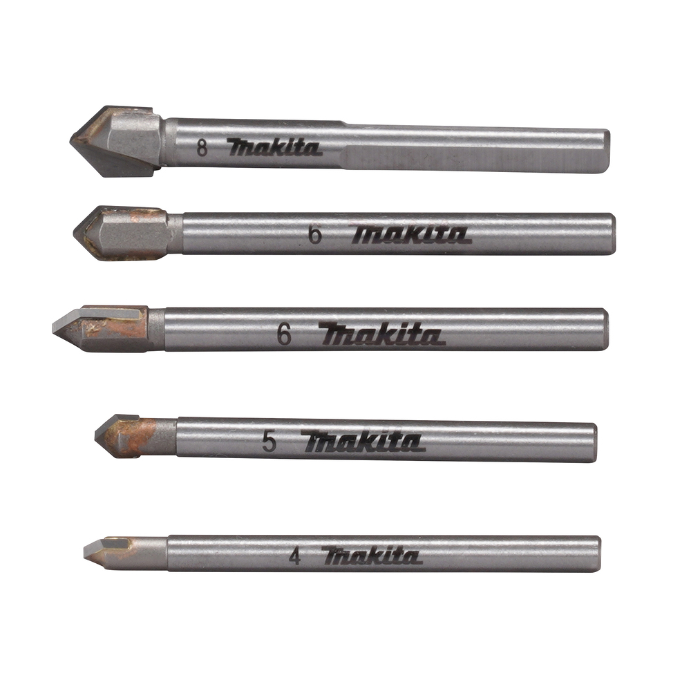 Master carton 20 x ensemble 5 forets verre - MAKITA - E-25351
