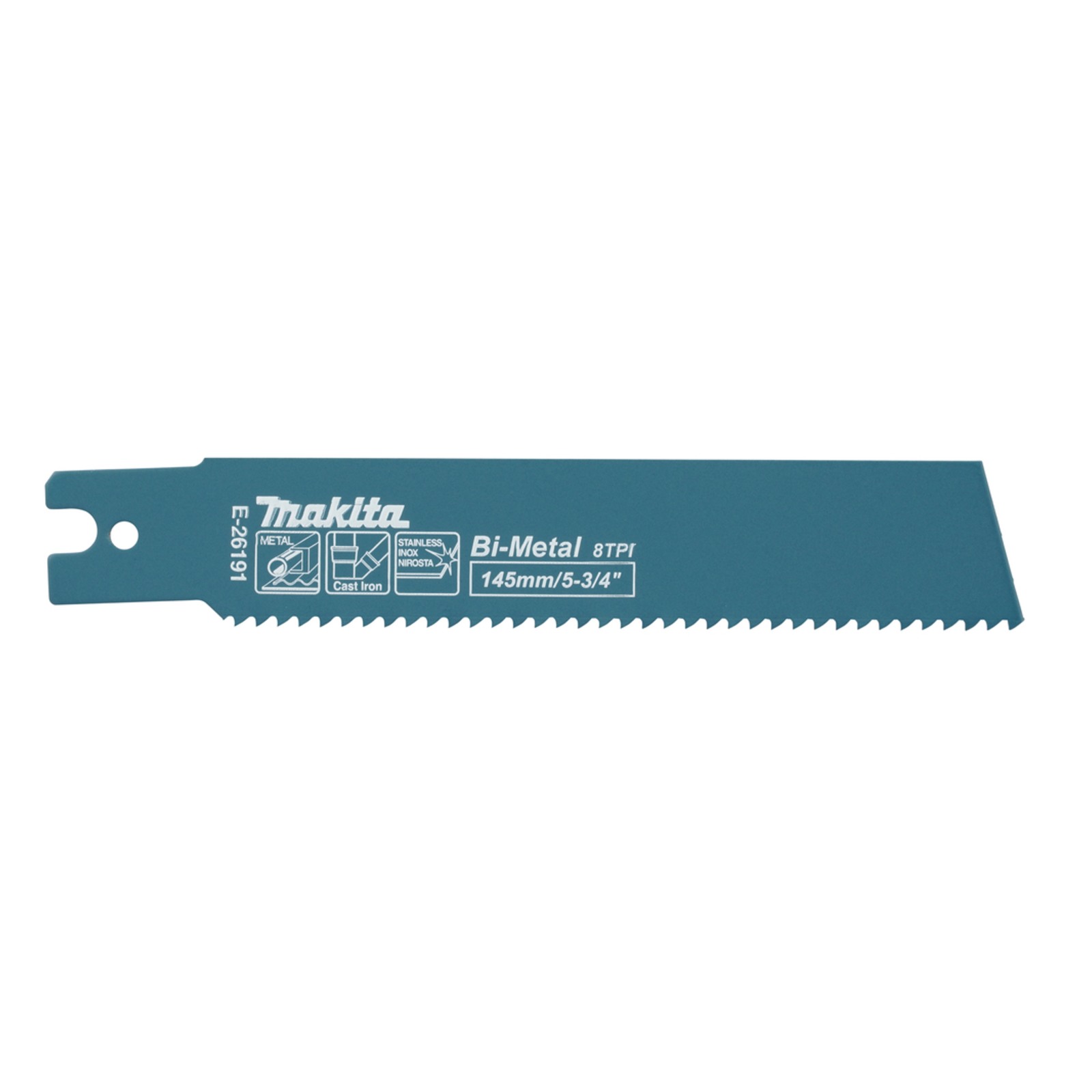 Lames métal droites 145 mm JR003G MAKITA E-26191