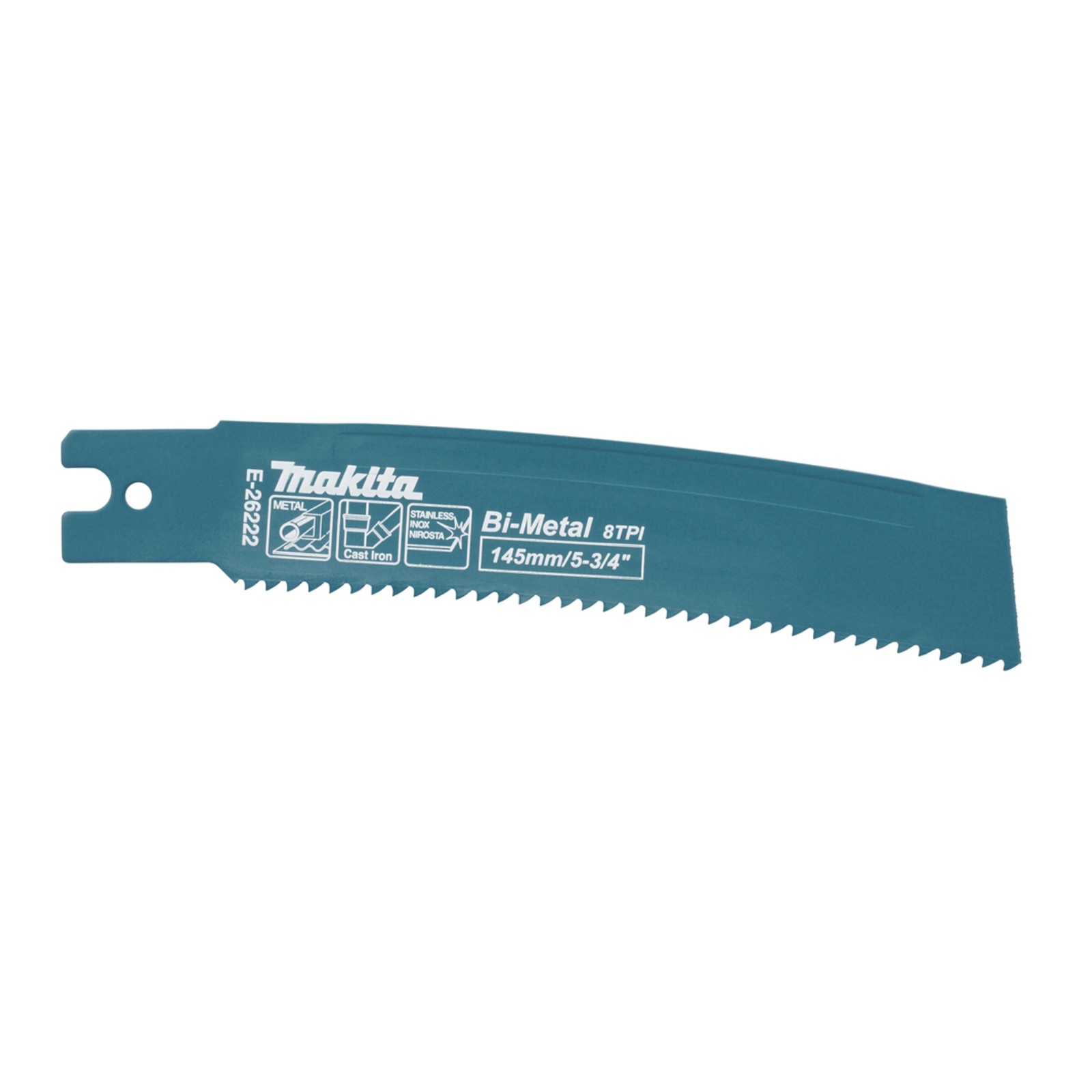 Lames métal courbées 145 mm JR003G MAKITA E-26222