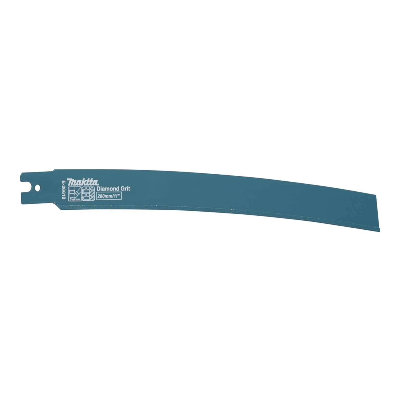 5 lames métal courbées diamantées 280 mm MAKITA E-26618