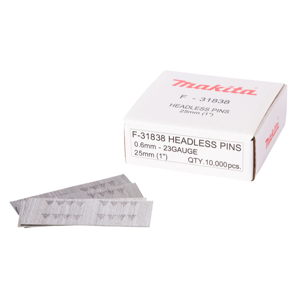 CLOUS FINETTES 23GA 25MM (10000 PCS) MAKITA - F31838
