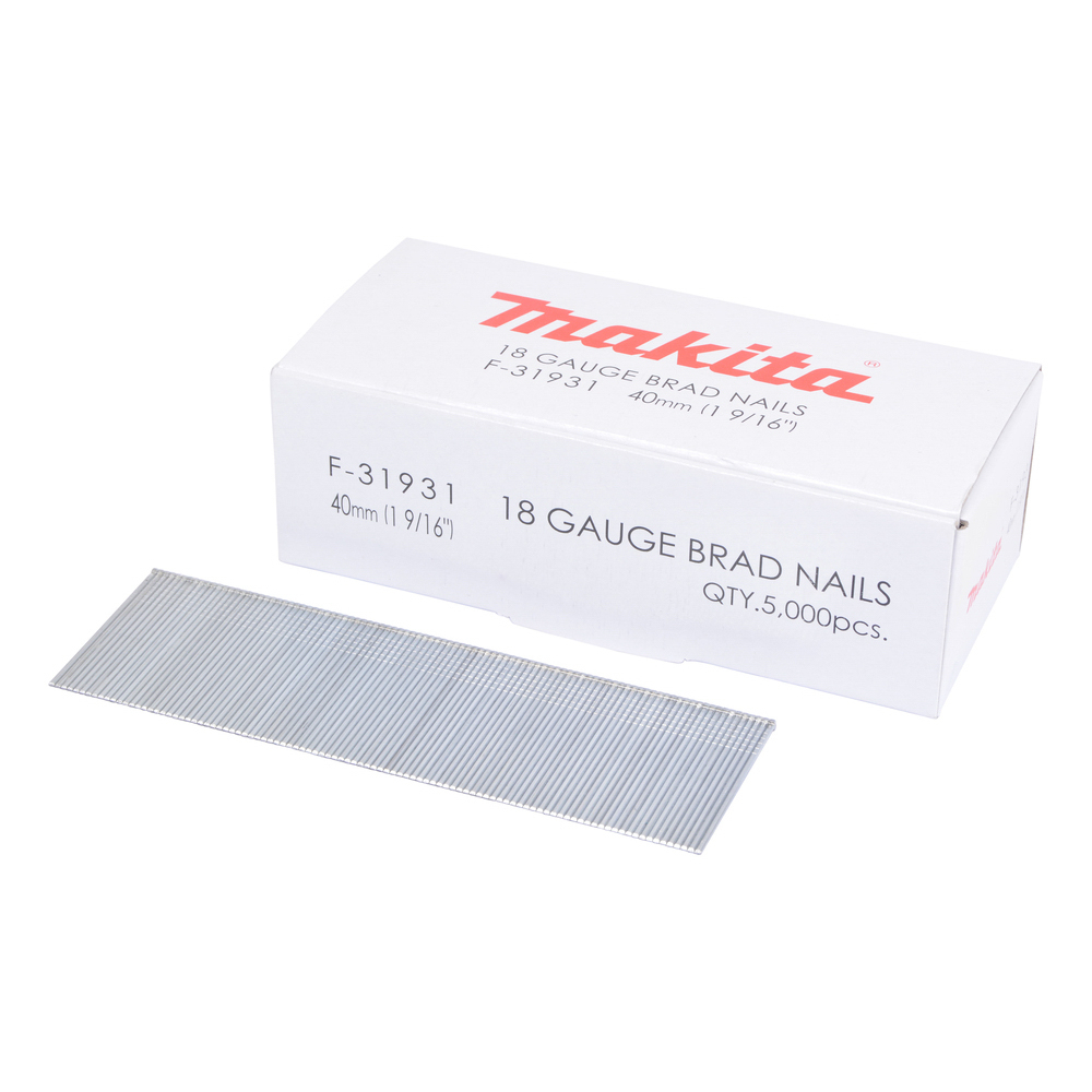 CLOUS BRADS 18GA 40MM 5000 PCS - MAKITA - F-31931