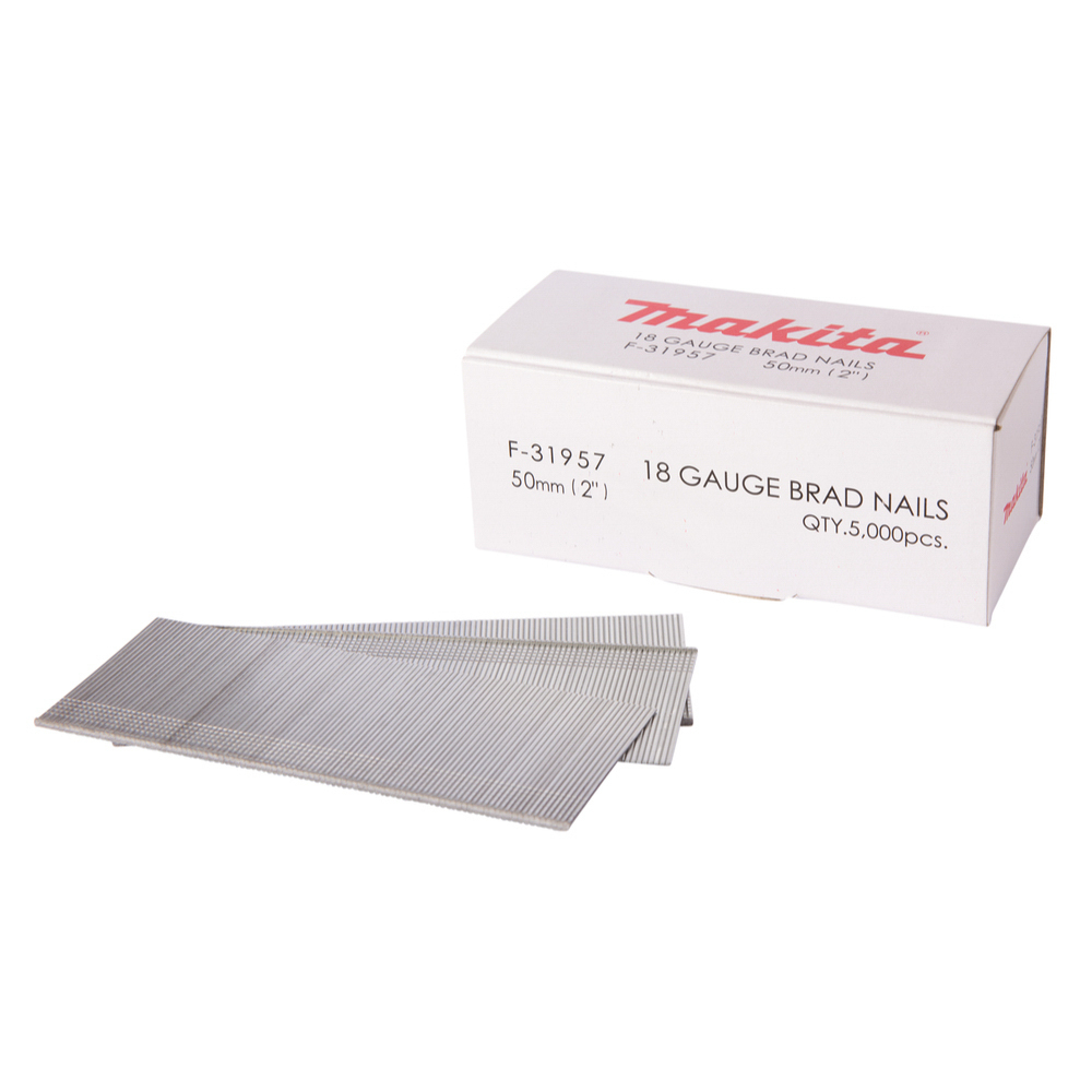 CLOUS BRADS 18GA 50MM 5000 PCS - MAKITA - F-31957