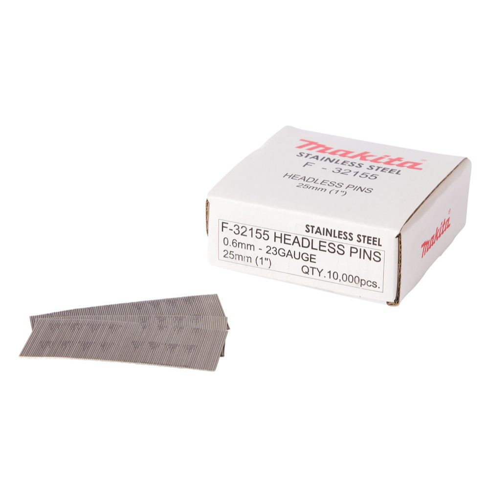 CLOUS FINETTES GALVA 23GA 25MM 10000 PCS - MAKITA - F-32155