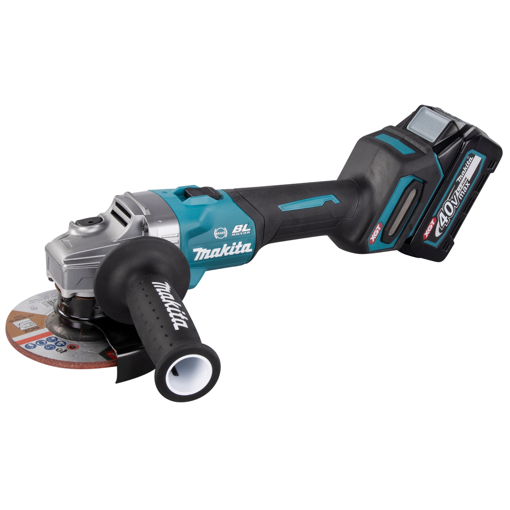 Meuleuse D125 mm 40 V max Li-Ion 4 Ah - MAKITA - GA005GM201