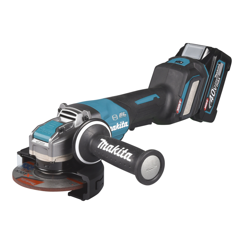 Meuleuse MAKITA 125 mm XGT 40V avec poignée à interrupteur de sécurité - GA044GM203