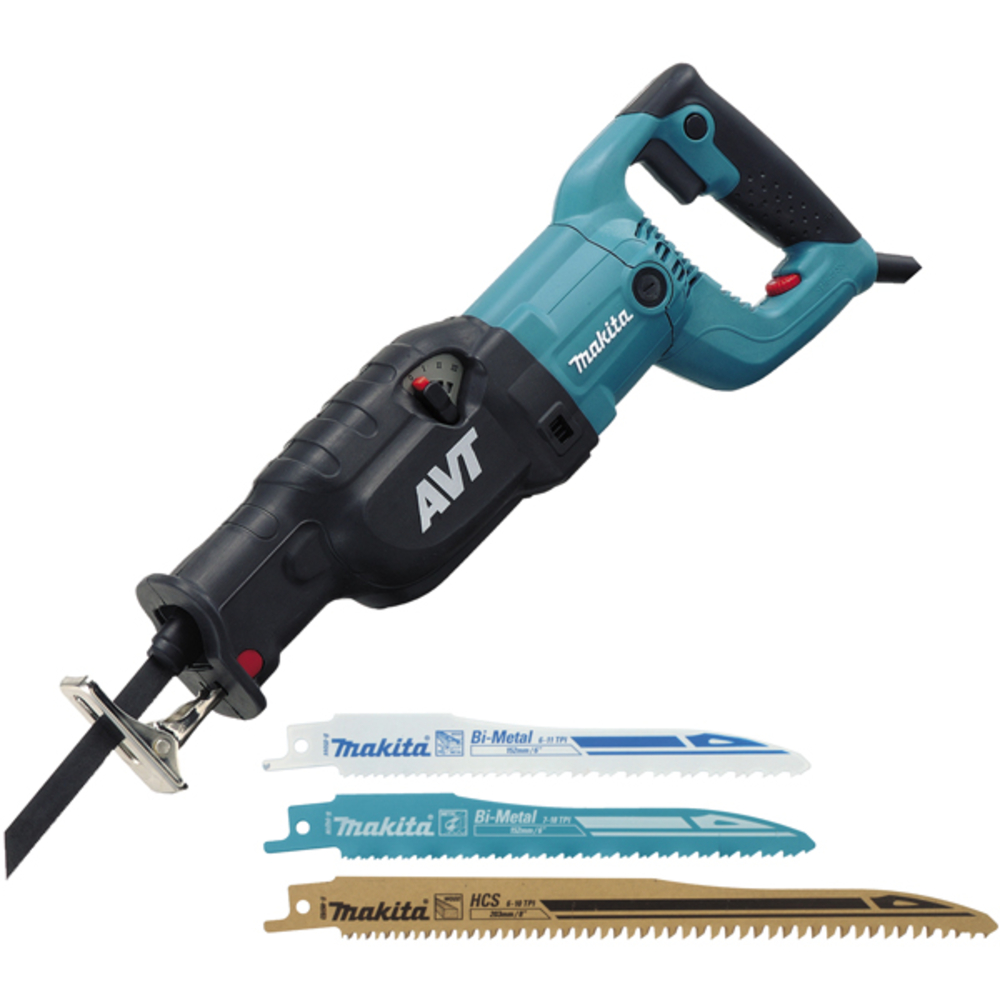 SCIE SABRE MAKITA 1510W SYSTEM AVT AVEC LAMES JR3070CTH