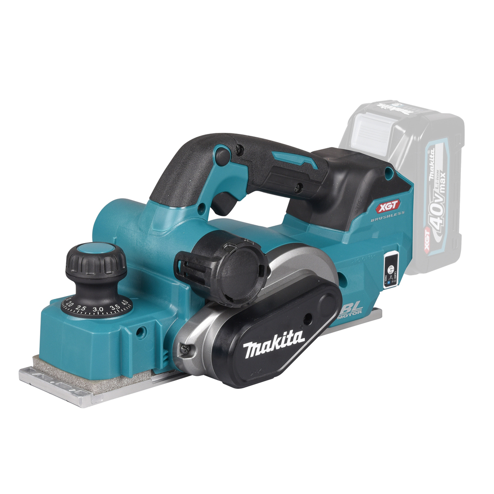 Rabot MAKITA 82 mm XGT 40V (produit seul) - KP001GZ02
