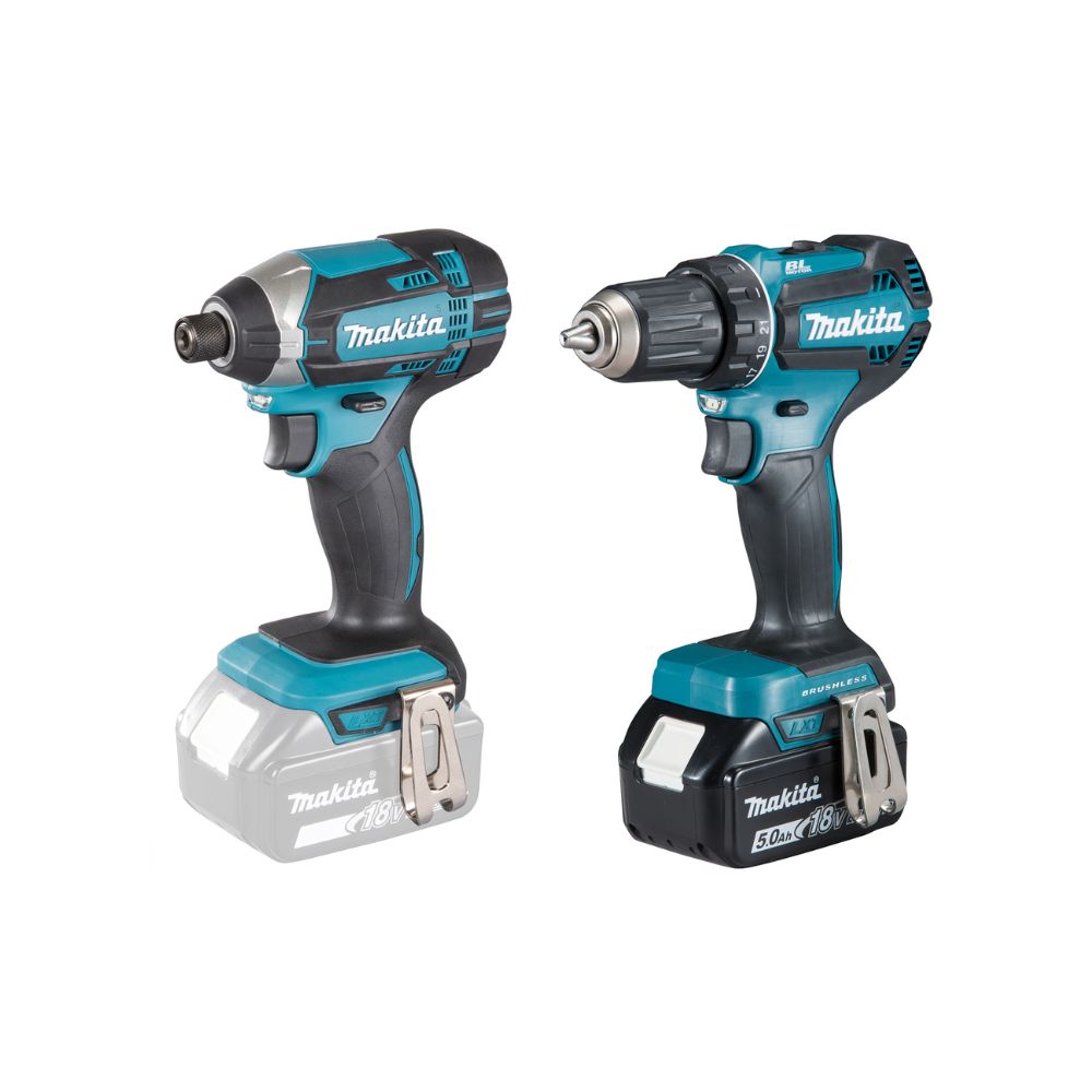 Ensemble de 2 machines perceuse visseuse + visseuse à chocs - MAKITA - LOT0180