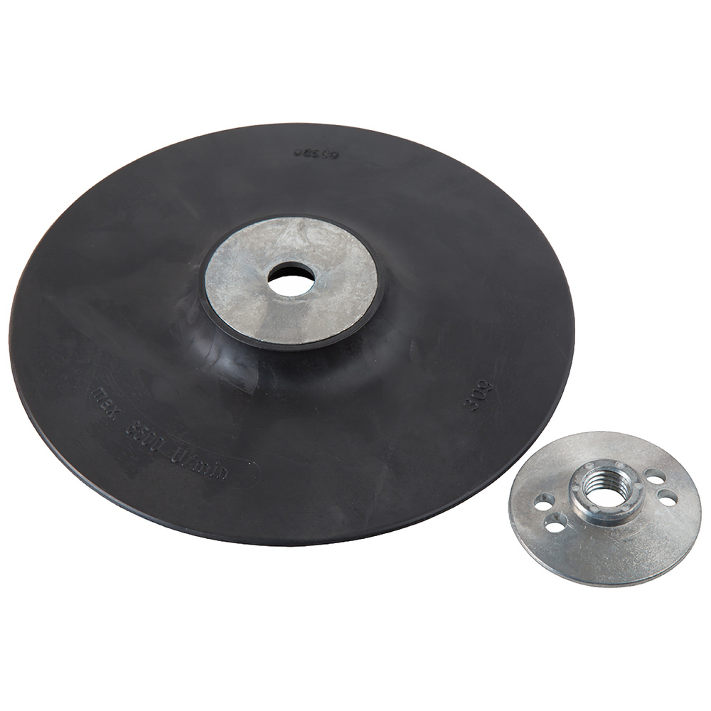 PLATEAUX CAOUTCHOUC POUR MEULEUSES ET POLISSEUSES D125 MM - MAKITA - P-05898