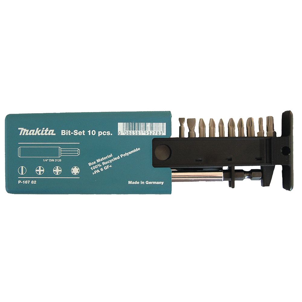 COFFRET EMBOUT 10pces - MAKITA - P-16782