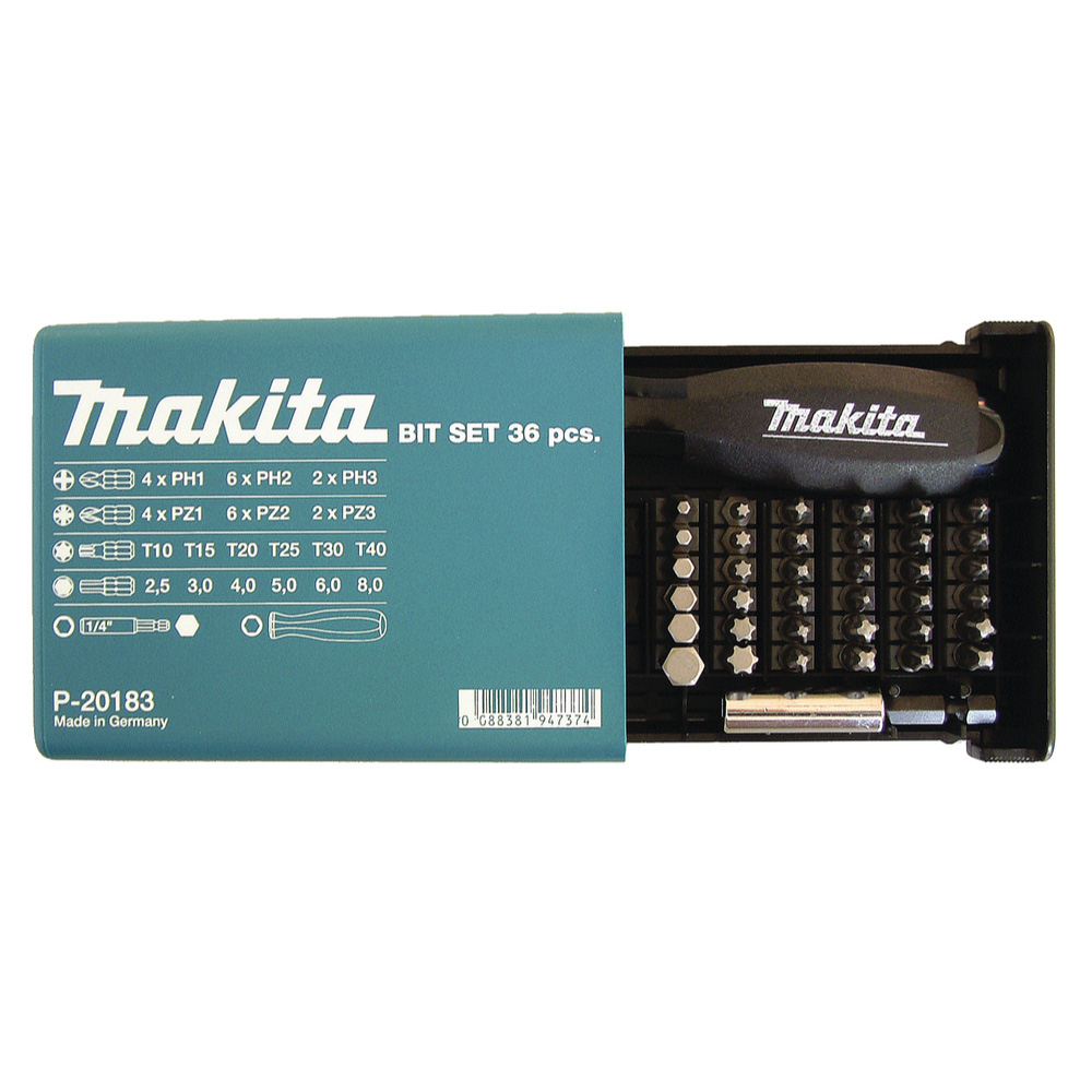 COFFRET EMBOUTS (38pces) MAKITA - P20183