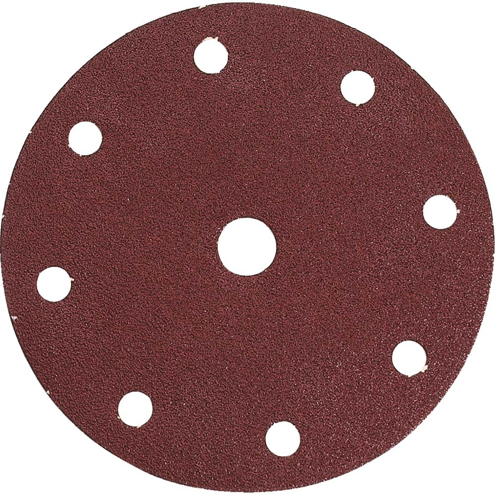 10 DISQUES ABRASIFS D150 MM GRAIN 400 AUTO-AGRIPPANT 8 + 1 TROUS- MAKITA - P-32013