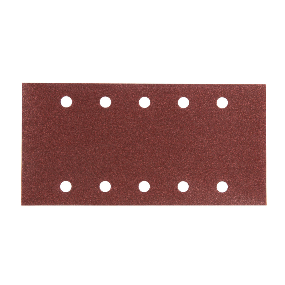 Papier abrasif P-33211 à abrasifs velcro, 115 mm x 229 mm, grain 120 paquet de 10 - MAKITA - P-33211