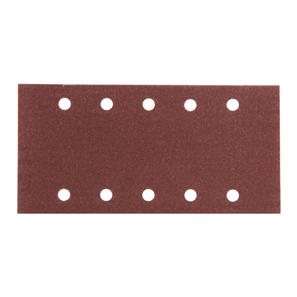 FEUILLE RECT 5+5 BOIS/MÉT 115X229MM G150 (X10) MAKITA - P33227