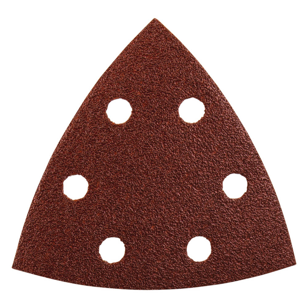 10 FEUILLES TRIANGULAIRES ABRASIVES 94 MM GRAIN 80 - MAKITA - P-33277