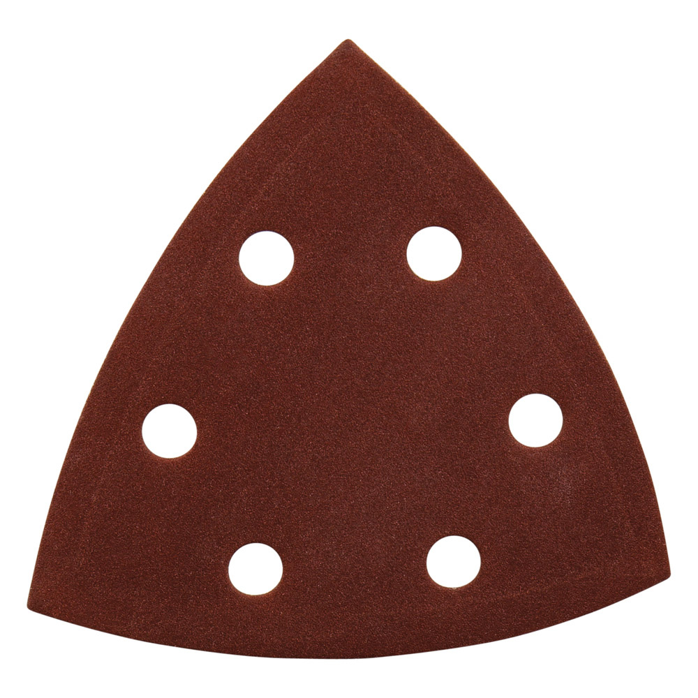 10 FEUILLES TRIANGULAIRES MAKITA ABRASIVES 94 MM GRAIN 320 -P33336