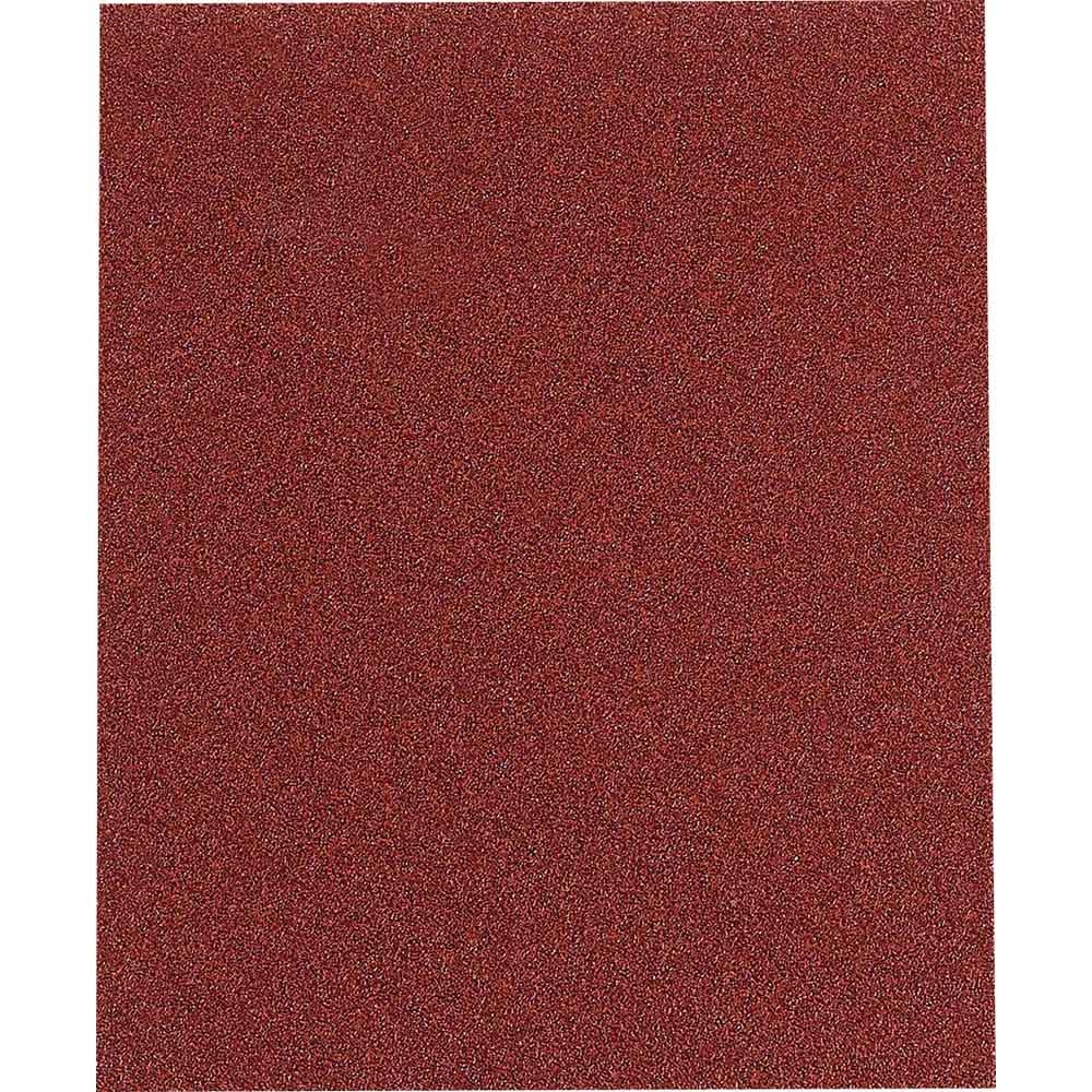 10 FEUILLES RECTANGULAIRES ABRASIVES 114X140 MM GRAIN 80 - MAKITA - P-36407