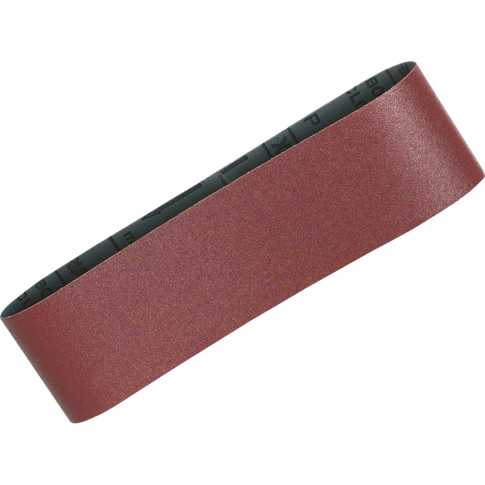 5 BANDES ABRASIVES 76X610 MM GRAIN 80 POUR BOIS MÉTAL- MAKITA - P-37334