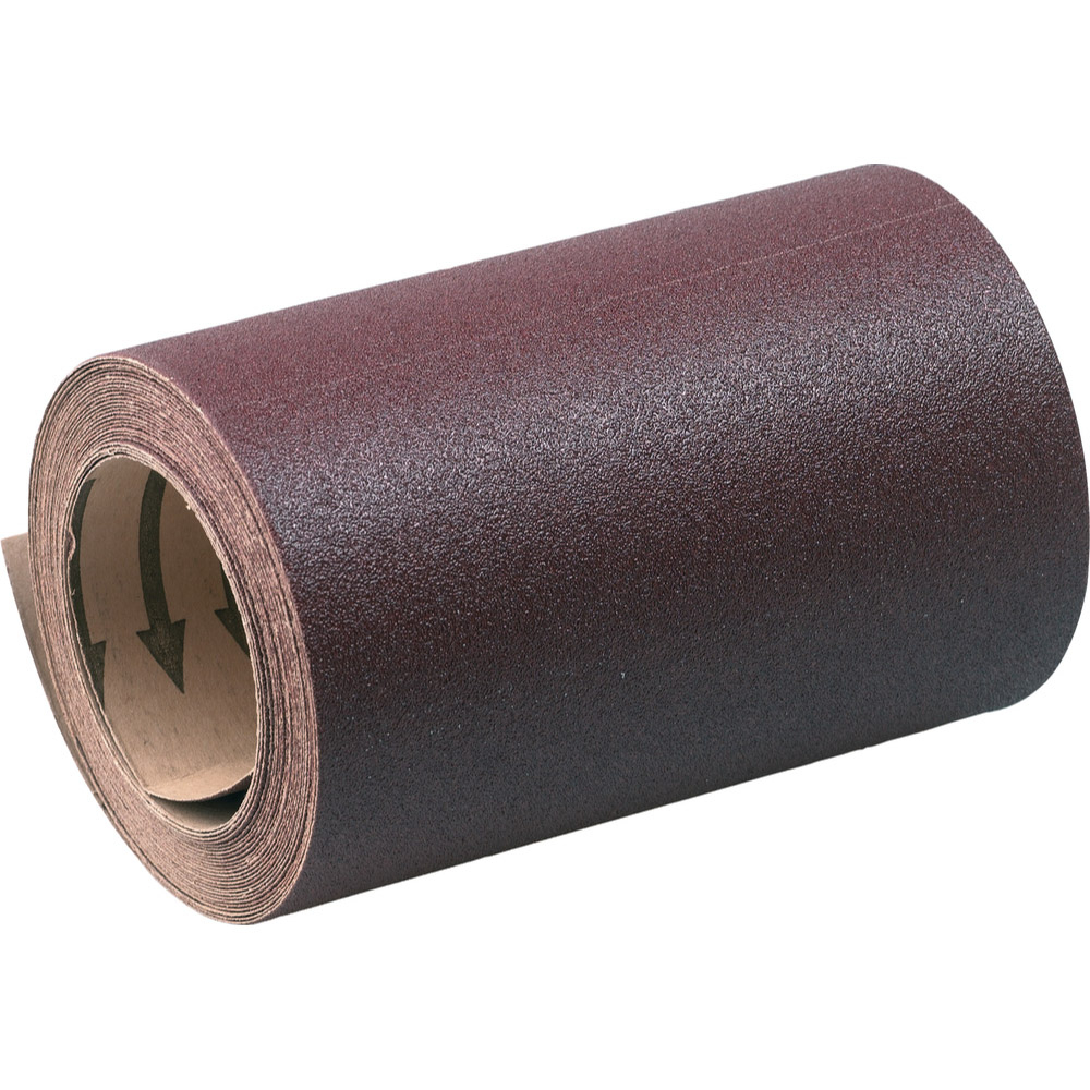 Feuilles rectangulaires abrasives en rouleau - 115 mm x 5m, grain 40 - MAKITA - P-38102