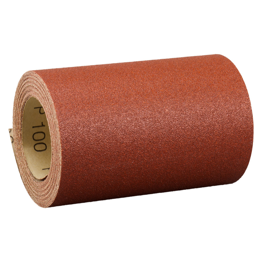 FEUILLES RECTANGULAIRES MAKITA ABRASIVES EN ROULEAU 115 MM X 5M GRAIN 100 -P381020-100