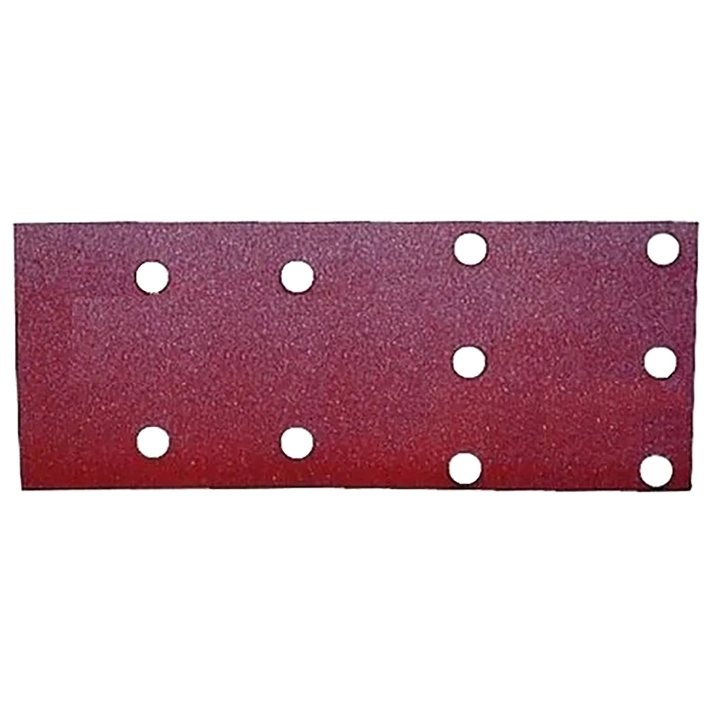 10 Feuilles rectangulaires abrasives 100x240 mm – 6 + 4 trous- MAKITA - P-42896