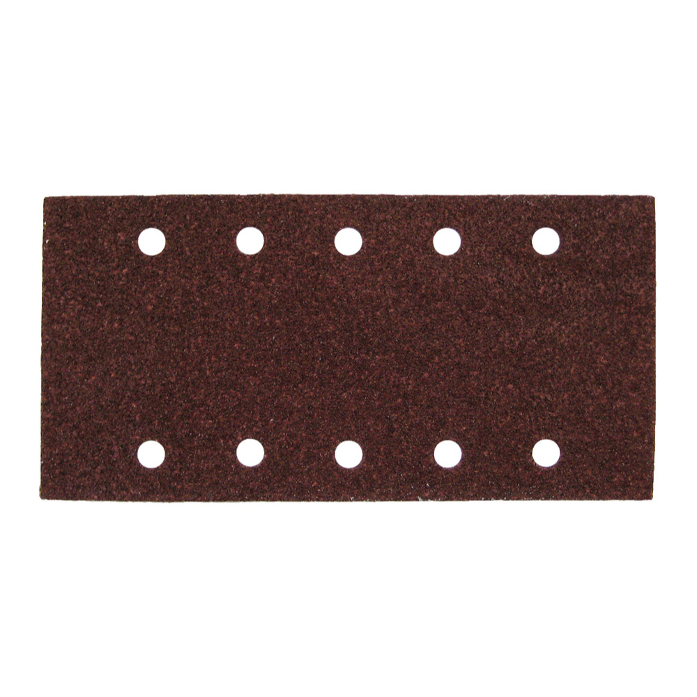 10 Feuilles rectangulaires abrasives 100x240 mm – 6 + 4 trous- MAKITA - P-42927