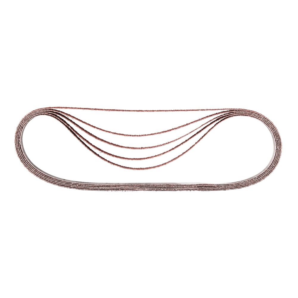 Bandes abrasives MAKITA de ponçage 13 x 533 mm - grain 150 - pour bois et métal - P43371