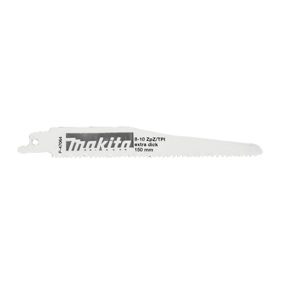 LAMES SPECIALES DEMONTAGE DE FENETRE, BOIS CLOUTE/METAUX, ACIER LONGUEUR 130 MM - MAKITA - P-47064