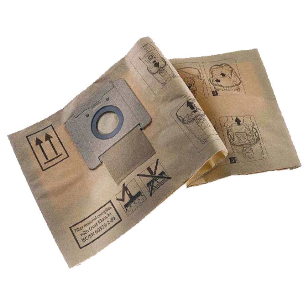 LOT DE 5 SACS PAPIER POUR ASPIRATEUR 446M ET 447M - MAKITA - P-70203